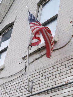 Flag Angled Wall Mount - Steel