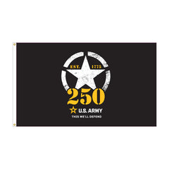 US ARMY America's 250th Anniversary Nylon Flag Made in USA