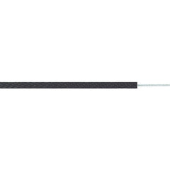 Polyster Wire Center Halyard - Black