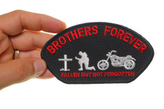 Brothers Forever Biker Cap Patch - 5x2.75 inch