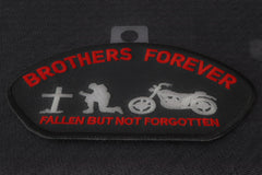 Brothers Forever Biker Cap Patch - 5x2.75 inch