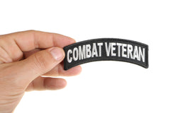 Combat Veteran Patch - 4x1.5 inch