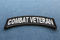 Combat Veteran Patch - 4x1.5 inch