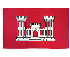 Army Corp of Engineers flag castle