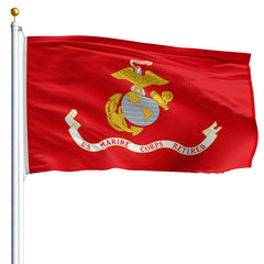 Marine Corps Retired Flag – 3x5 Nylon, Made in USA