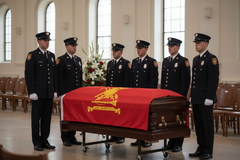 Firefighter Flag Memorial Lifestyle