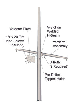 30ft Nautical Flagpole - ECXP30