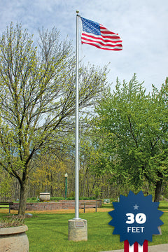 Flag Pole Heavy Duty Aluminum - Commercial Series