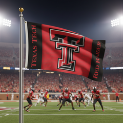 3x5 Texas Tech University College Football Team Flag