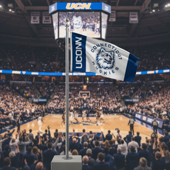 3x5 University of Connecticut College Football Team Flag