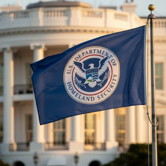 Department of Homeland Security Flag - Made in USA