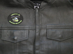 I identify as an attack Helicopter Patch - 3x2.5 inch