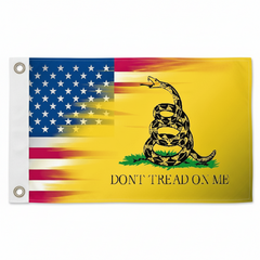 USA American Gadsden Flag - Don't Tread On Me