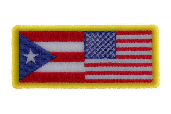 USA Puerto Rico Patch - 4x1.75 inch – US Patriot Colors
