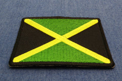 Jamaican Flag Small Patch - 3x2.5 inch