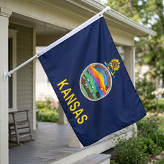 Kansas flag porch lifestyle image