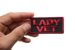 Lady Vet Patch - 3x1.5 inch
