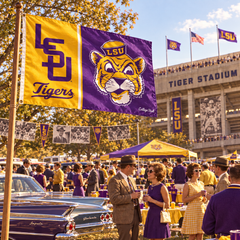 LSU College Vault 1960s Tailgate