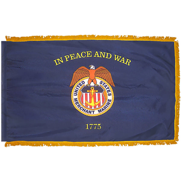 Merchant Marine Pole Hem Flag | US Patriot Colors