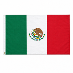 Mexico 3x5 economy flag layflat product image