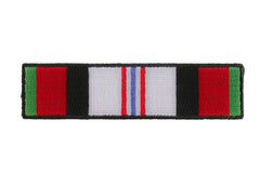 Afghan War Ribbon Patch - 4x1 inch
