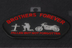 Brothers Forever Biker Cap Patch - 5x2.75 inch