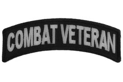 Combat Veteran Patch - 4x1.5 inch