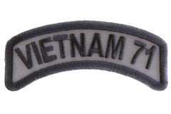 Vietnam 1971 Patch - 3.5x1.5 inch