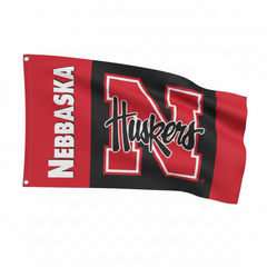 3x5 Nebraska College Football Team Huskers Flag