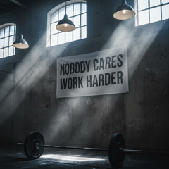 Nobody Cares Work Harder - Gym Lifestyle