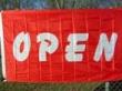 3x5 Red Open Advertising Flag