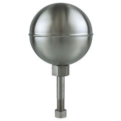 Stainless Steel Ball Ornament - Satin