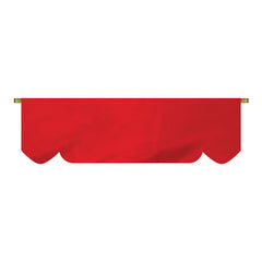 1-1/8" Deluxe Aluminum Lead Parade Banner Poles w/Capped Ends