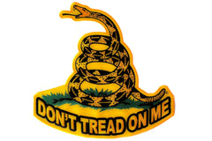 Don't Tread On Me Patch - 10x10 inch Huge Iron on