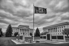 POW/MIA Flag Lifestyle Photo
