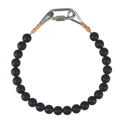 Beaded Retainer Ring - Black