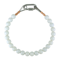 Beaded Retainer Ring - White