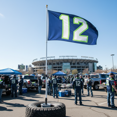 Seattle Seahawks 12th Man Flag Tailgate Lifestyle
