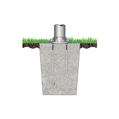 Shoe Base For Flagpoles