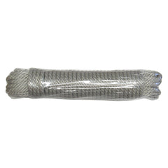 Pre-Bagged Polyster Halyard - Silver