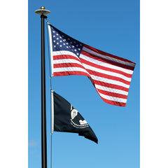 Deluxe LED Solar Flagpole Light