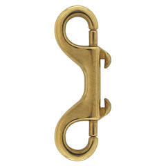 Solid Brass Double Snap