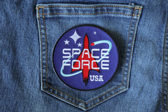 Space Force USA Iron on Novelty Patch - 3.5x3.5 inch