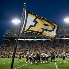 Purdue University College Football Team Flag 3 x 5 ft