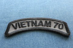 Vietnam 1970 Patch - 3.5x1.5 inch