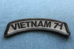 Vietnam 1971 Patch - 3.5x1.5 inch