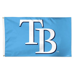 Tampa Bay Rays Light Blue Flag – Deluxe 3×5, Made in USA (37903421)