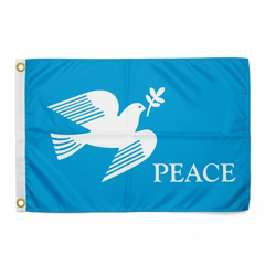 World Peace Dove Flag with Grommets