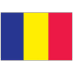 Andorra Flag (No Seal) - Outdoor Cut & Sewn Nylon - Made in USA.