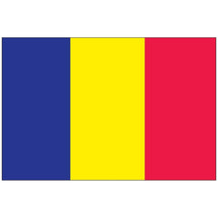 Andorra Flag (No Seal) - Outdoor Cut & Sewn Nylon - Made in USA.